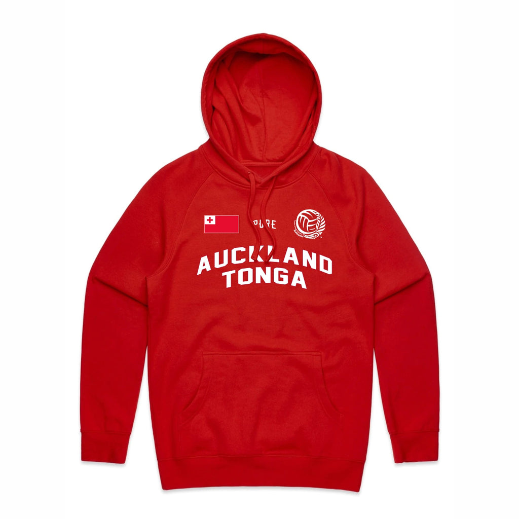 Auckland Tonga Hoodie - Red
