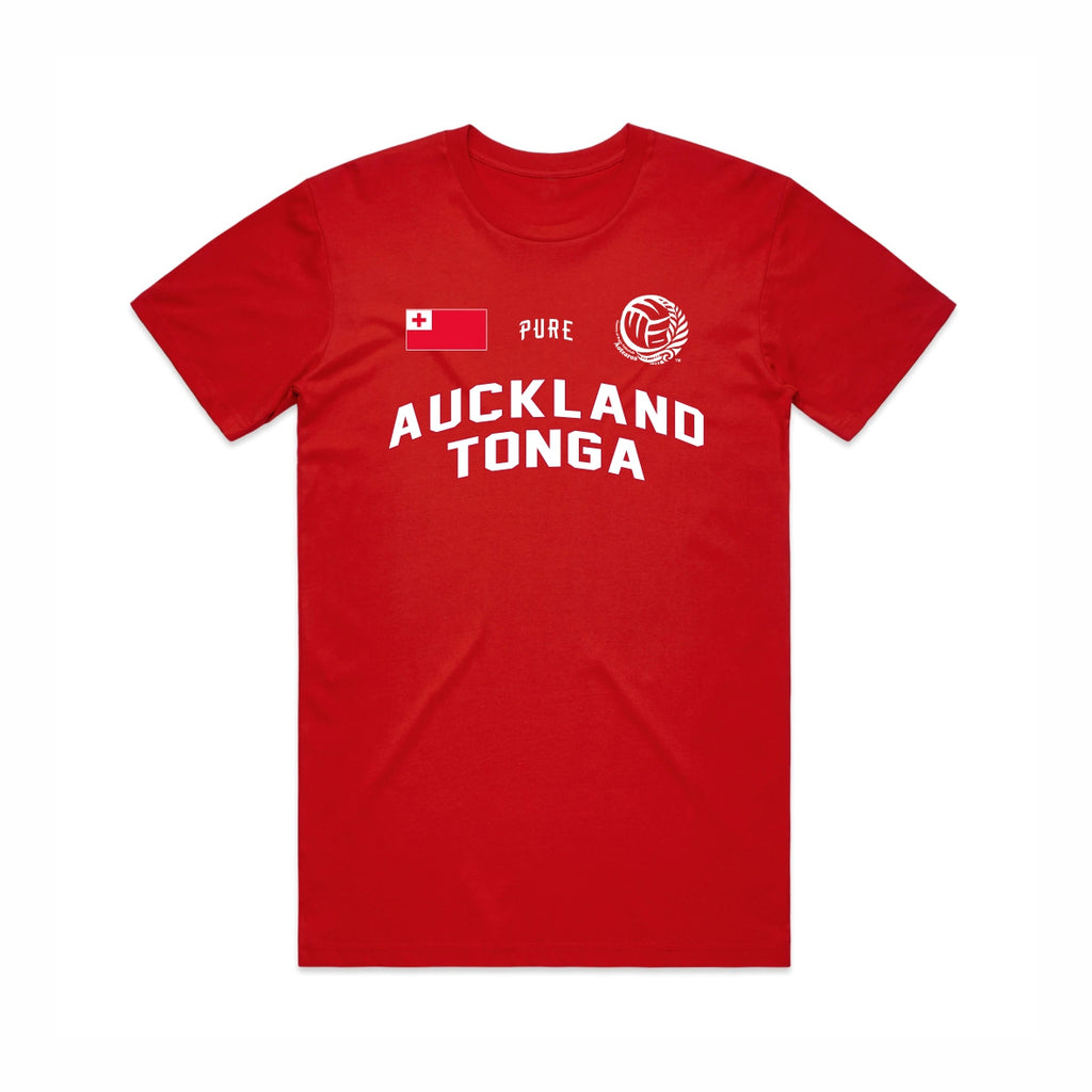 Auckland Tonga Tee - Red