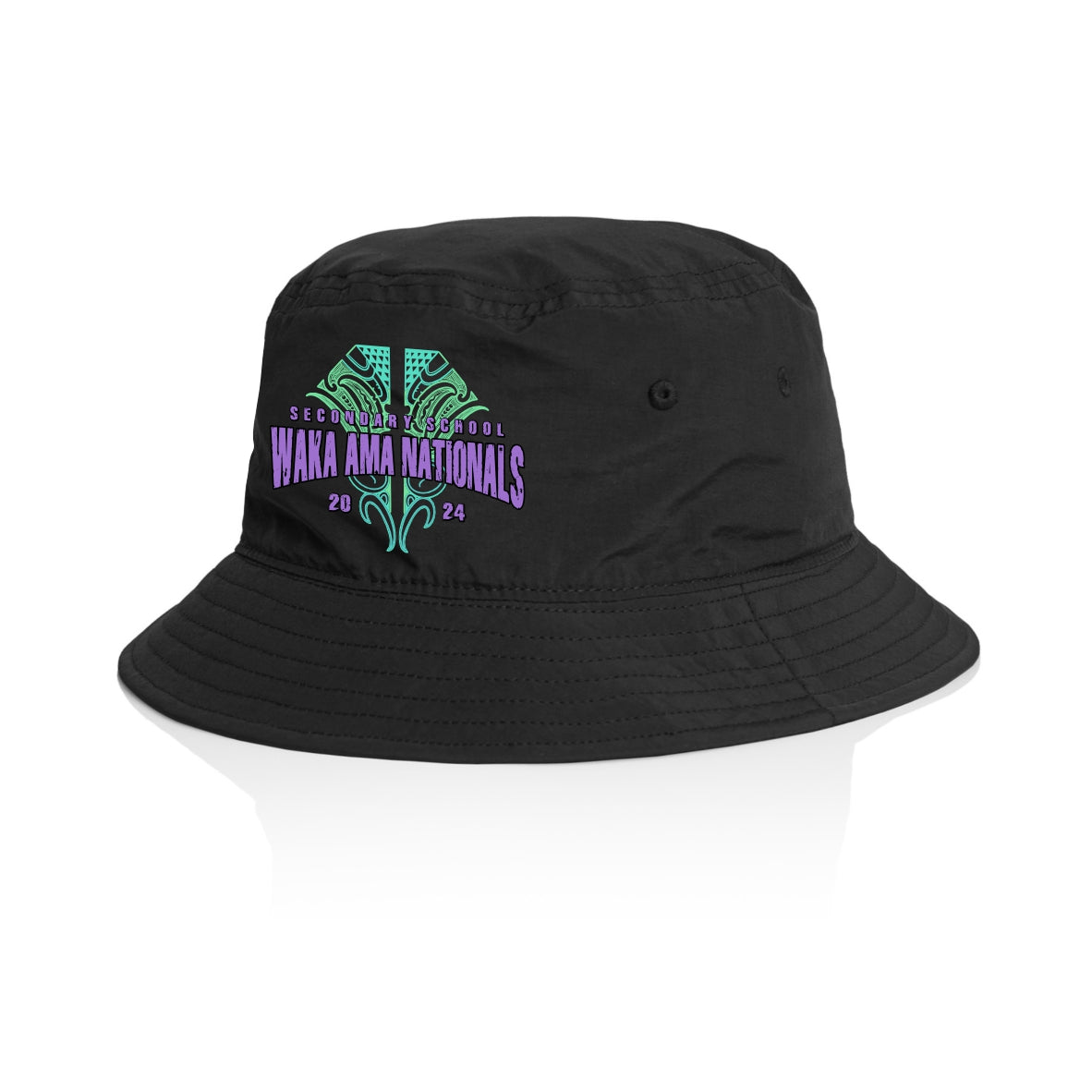 Secondary School Waka Ama Nationals 2024 Bucket Hat Pure Athletic NZ