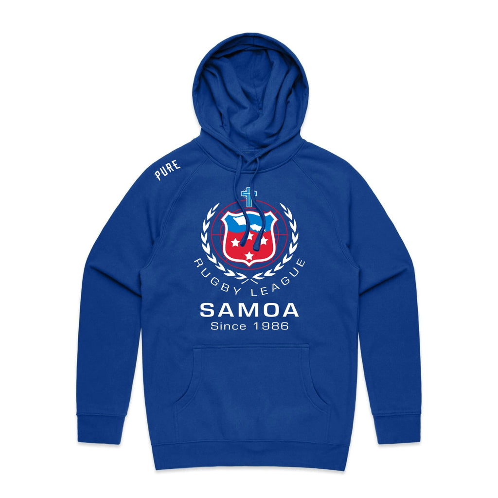 Samoa Rugby League Hoodie - Royal Blue