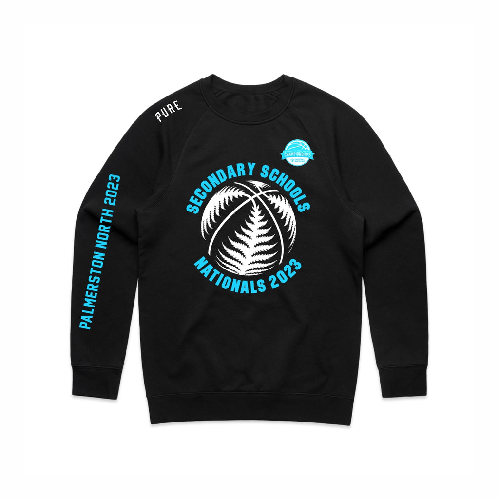 BBNZ Secondary Schools National Championships Crew - Black