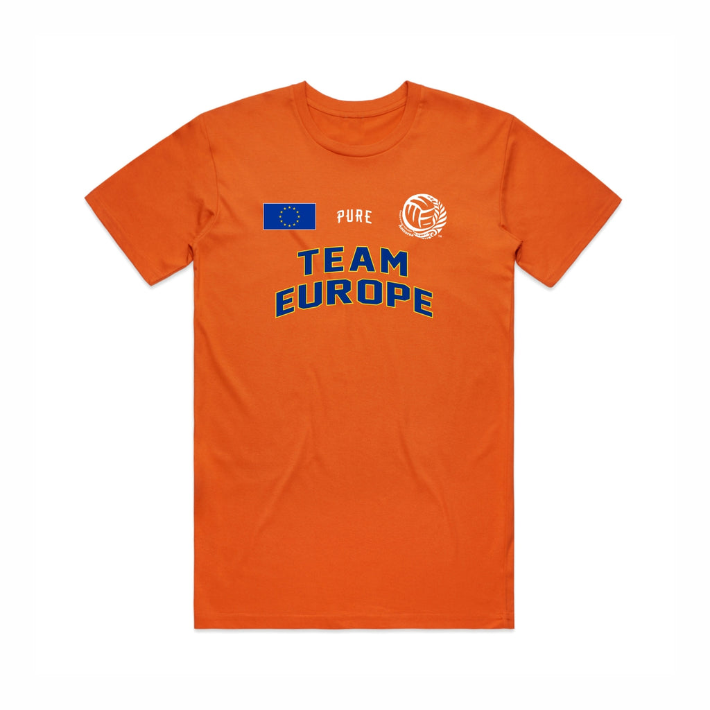 Team Europe Tee - Orange