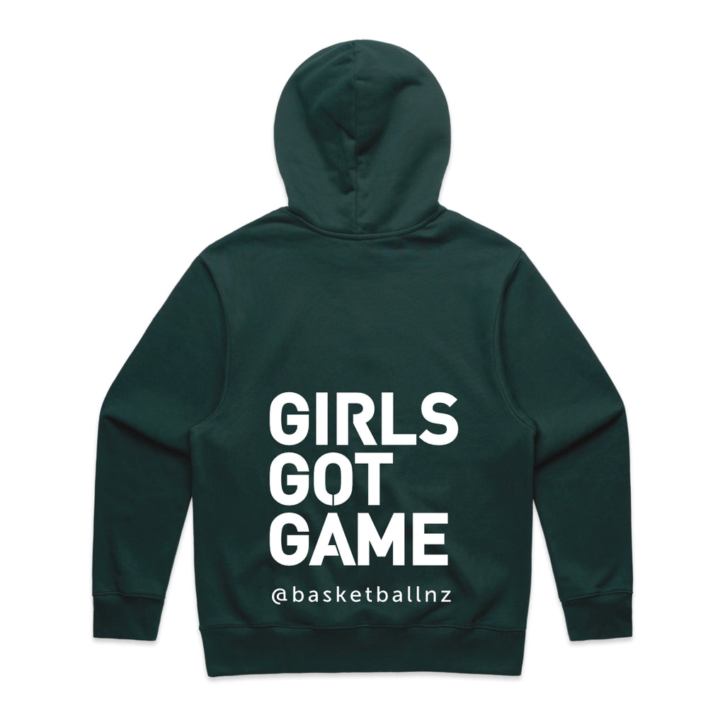 Girls Got Game Hoodie - Pine