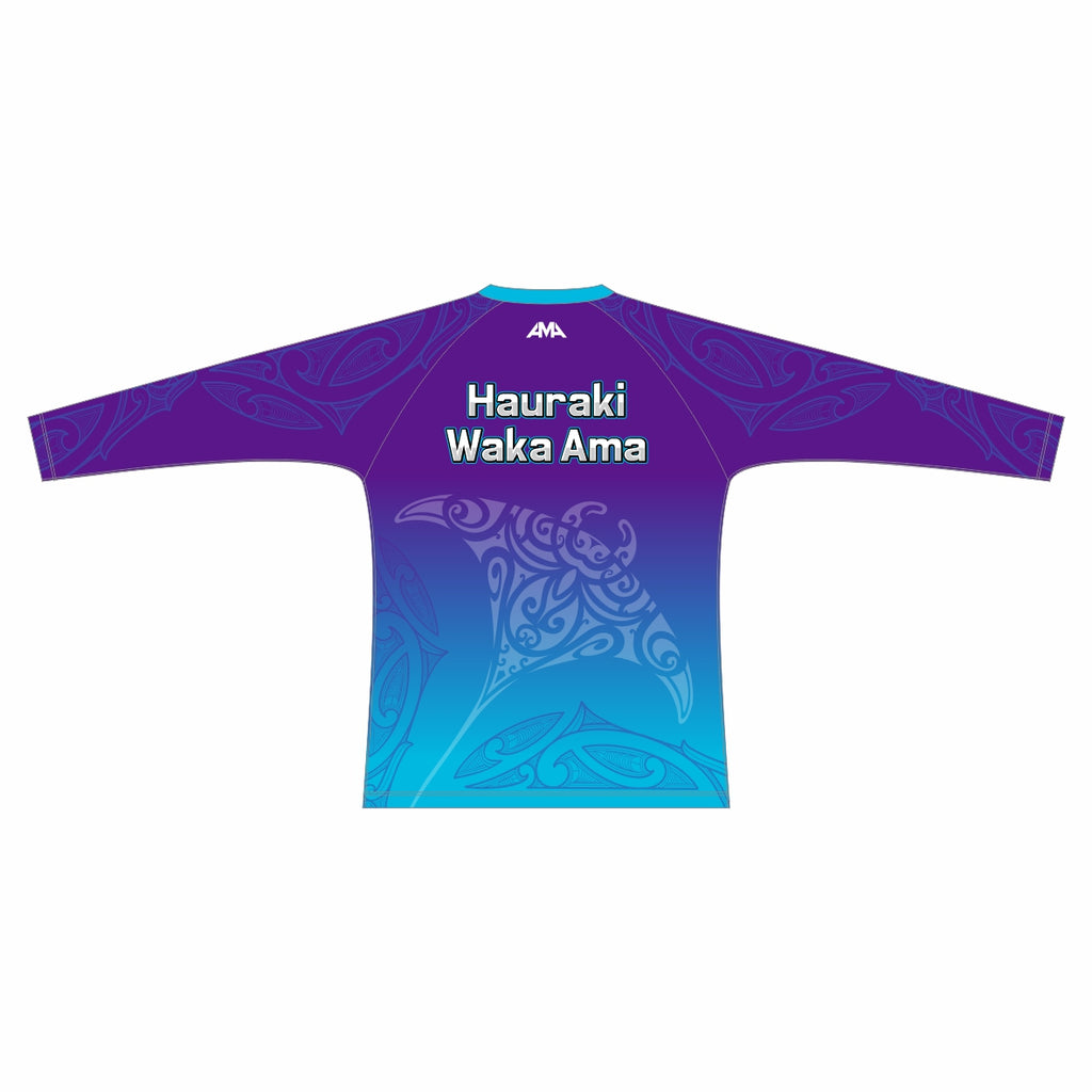 Hauraki Waka Ama - Long Sleeved Tee
