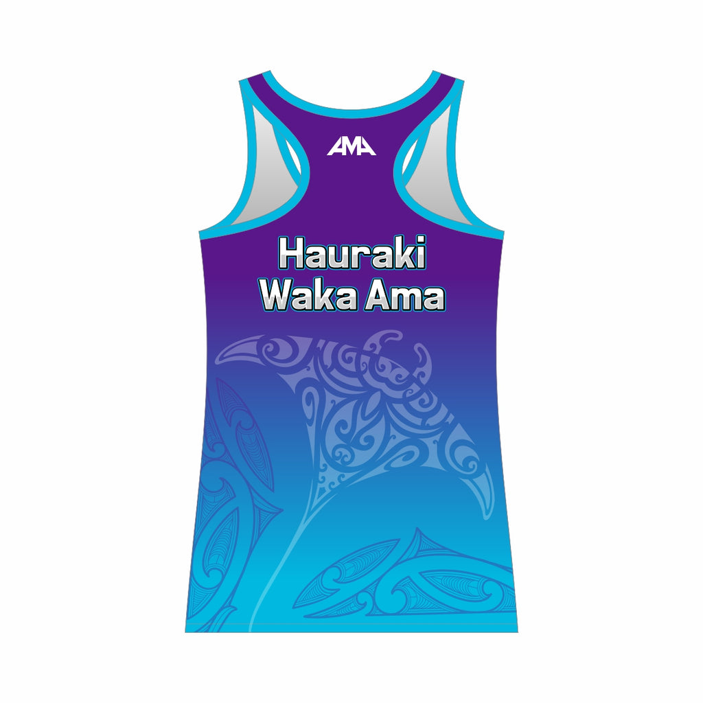 Hauraki Waka Ama - Racerback Singlet