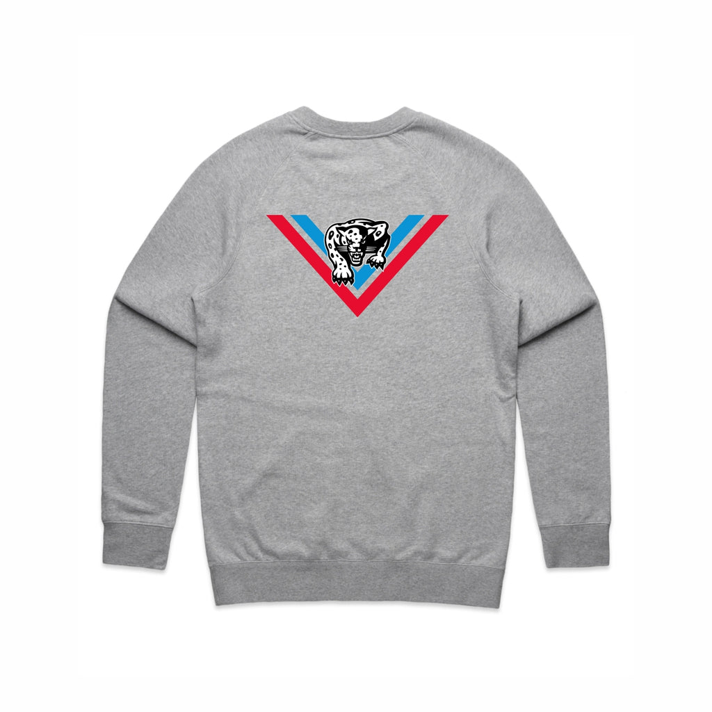 Pakuranga Jaguars Crew - Grey Marle