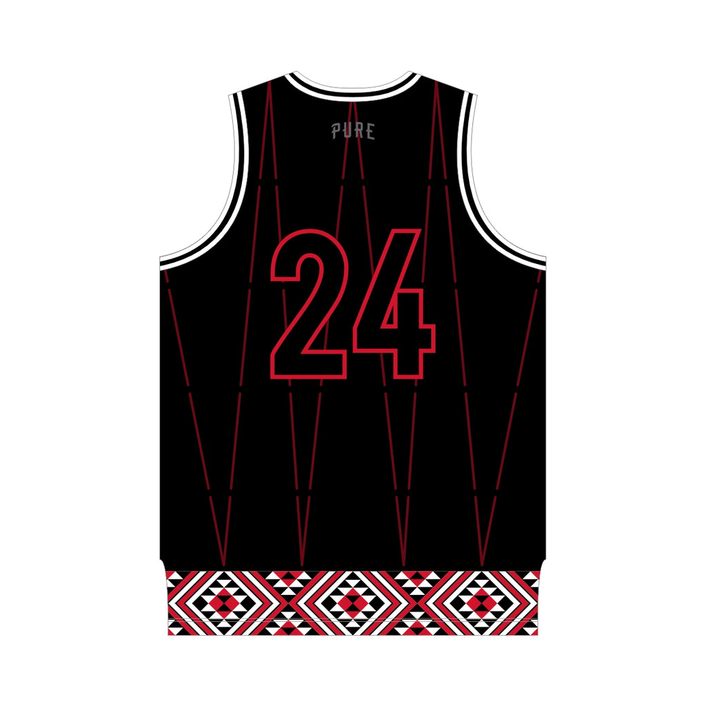 Te Kapa Haka o Kahungunu Basketball Singlet