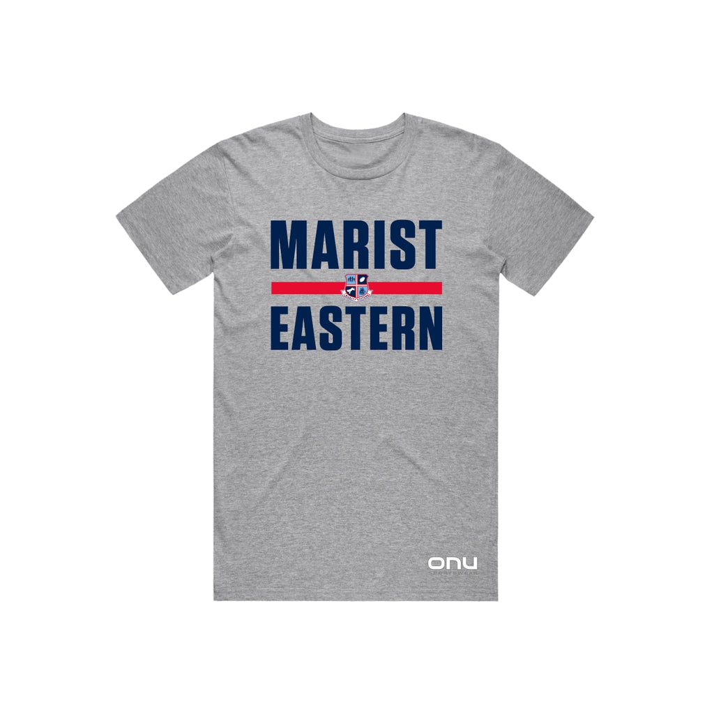 Marist Eastern Tee 01 - Grey Marle