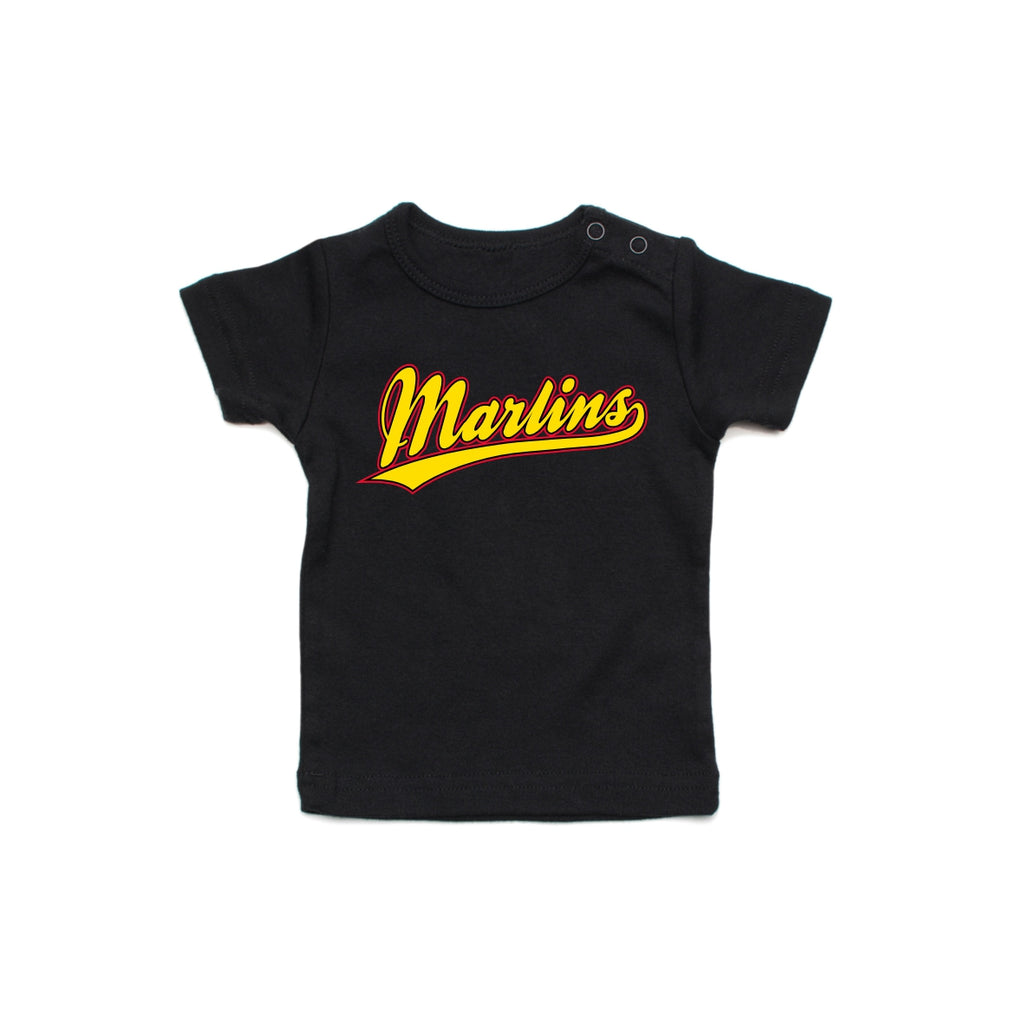 Manurewa Marlins Rugby League - Infant Tee - 01 - Black
