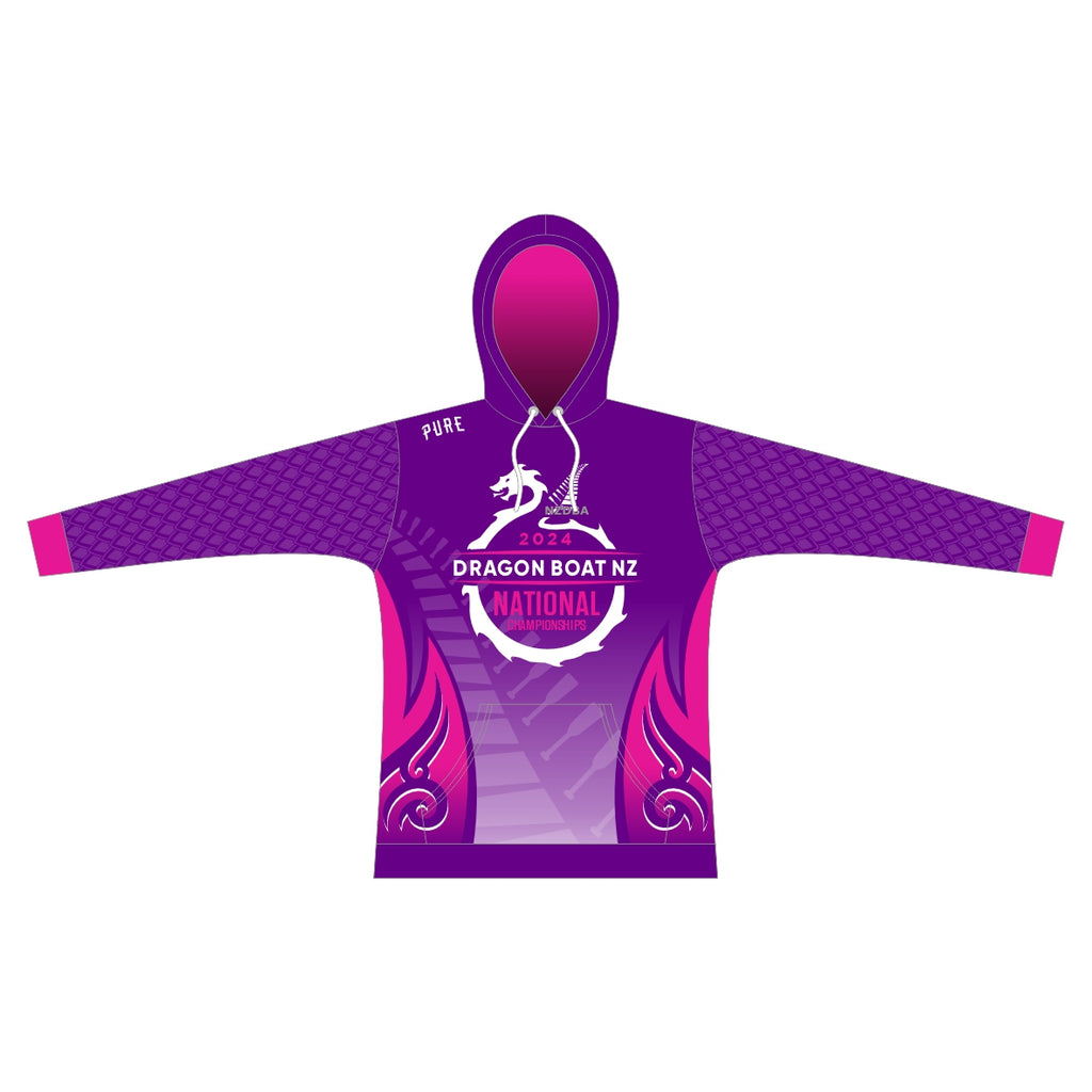 2024 Dragon Boat Nationals Dry Fit Hoodie 2 - Purple