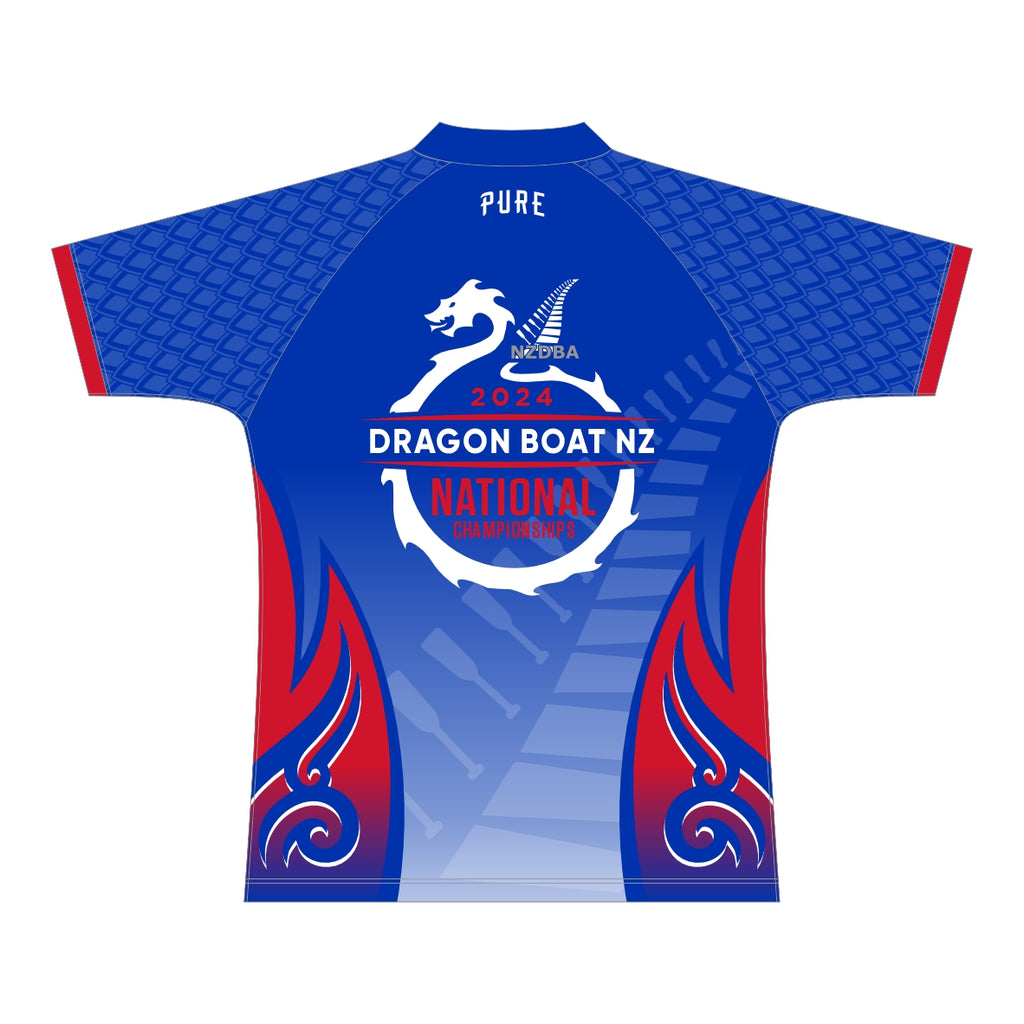2024 Dragon Boat Nationals Polo 2 - Blue