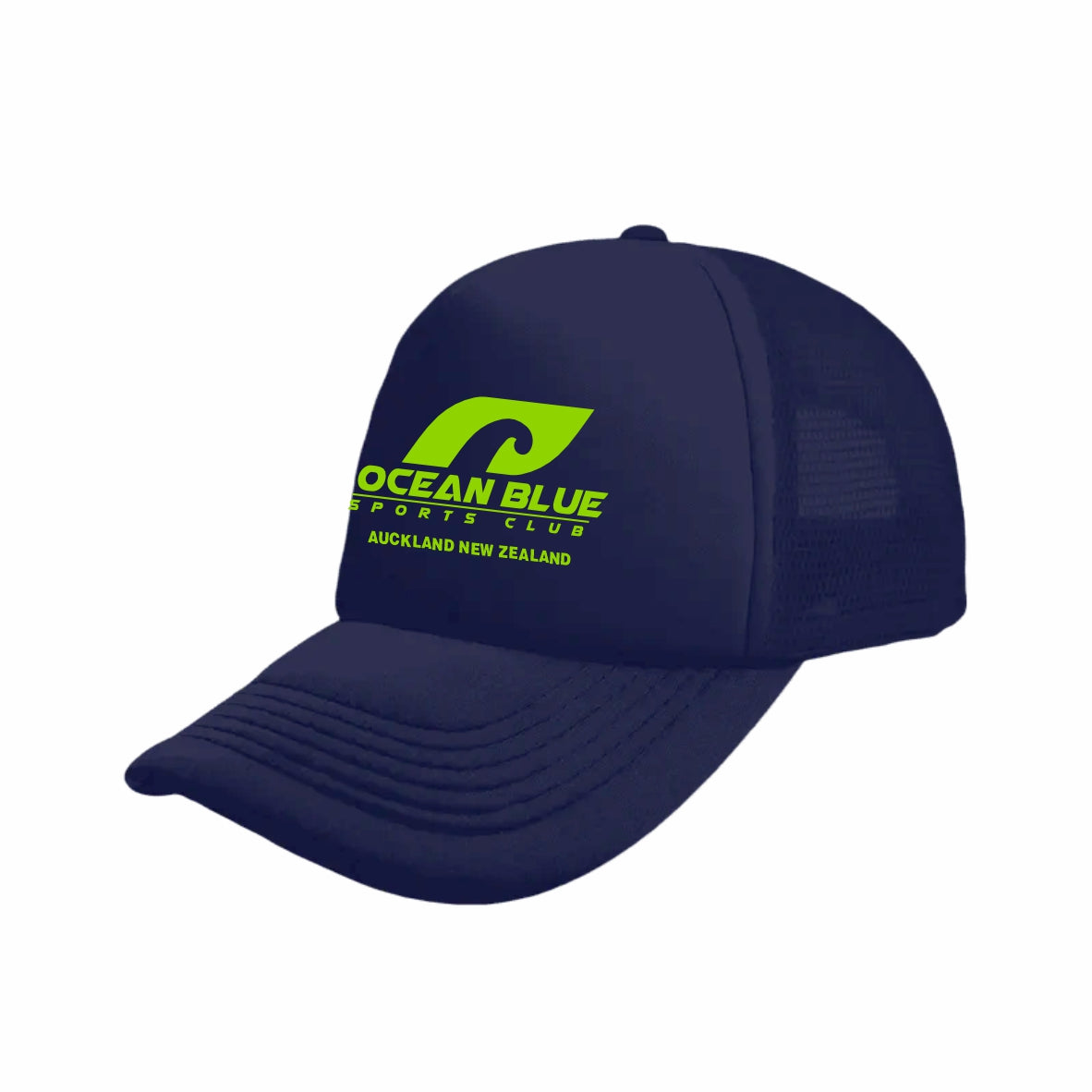 Ocean Blue Sports Club Cap - Navy | Pure Athletic NZ