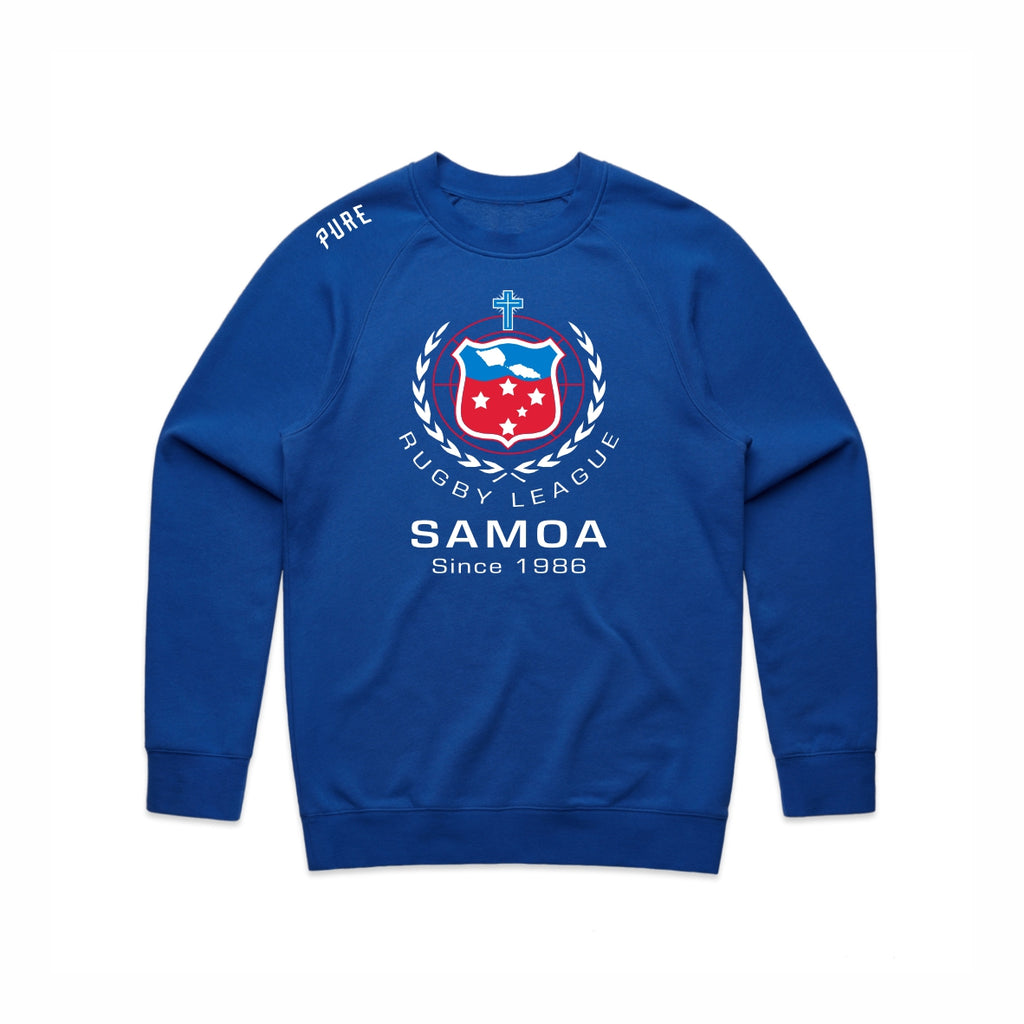 Samoa Rugby League Crew - Royal Blue
