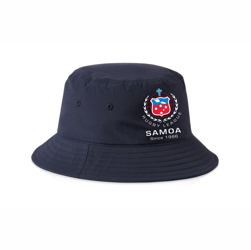 Samoa Rugby League Bucket Hat - Navy