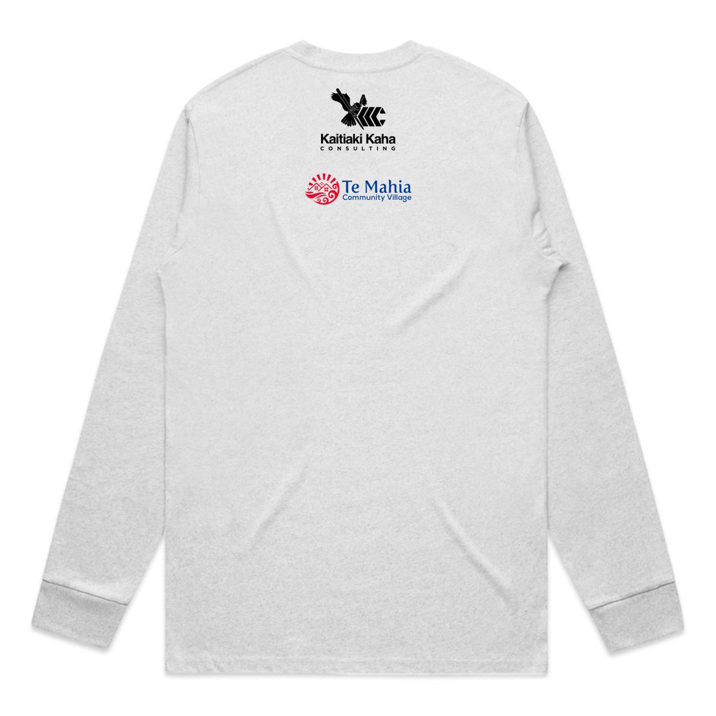 Samoa Touch  |  LS Tee  |  White Marle