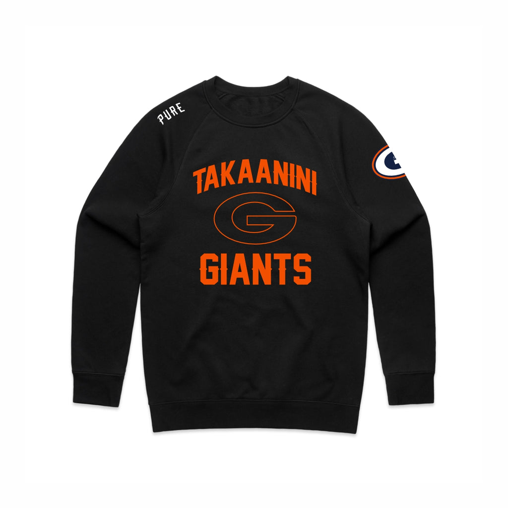 Takaanini Giants Crew - Black