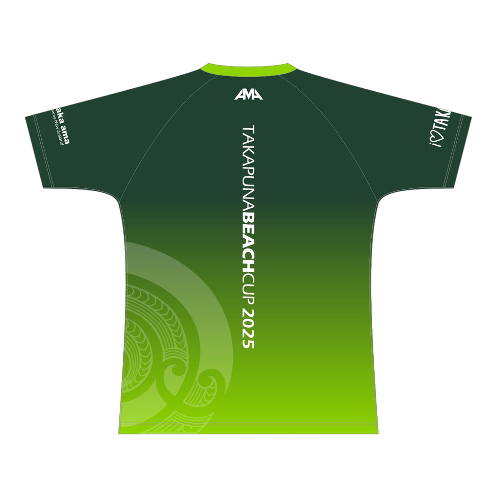 2025 Takapuna Cup - Sublimated Tee - Green