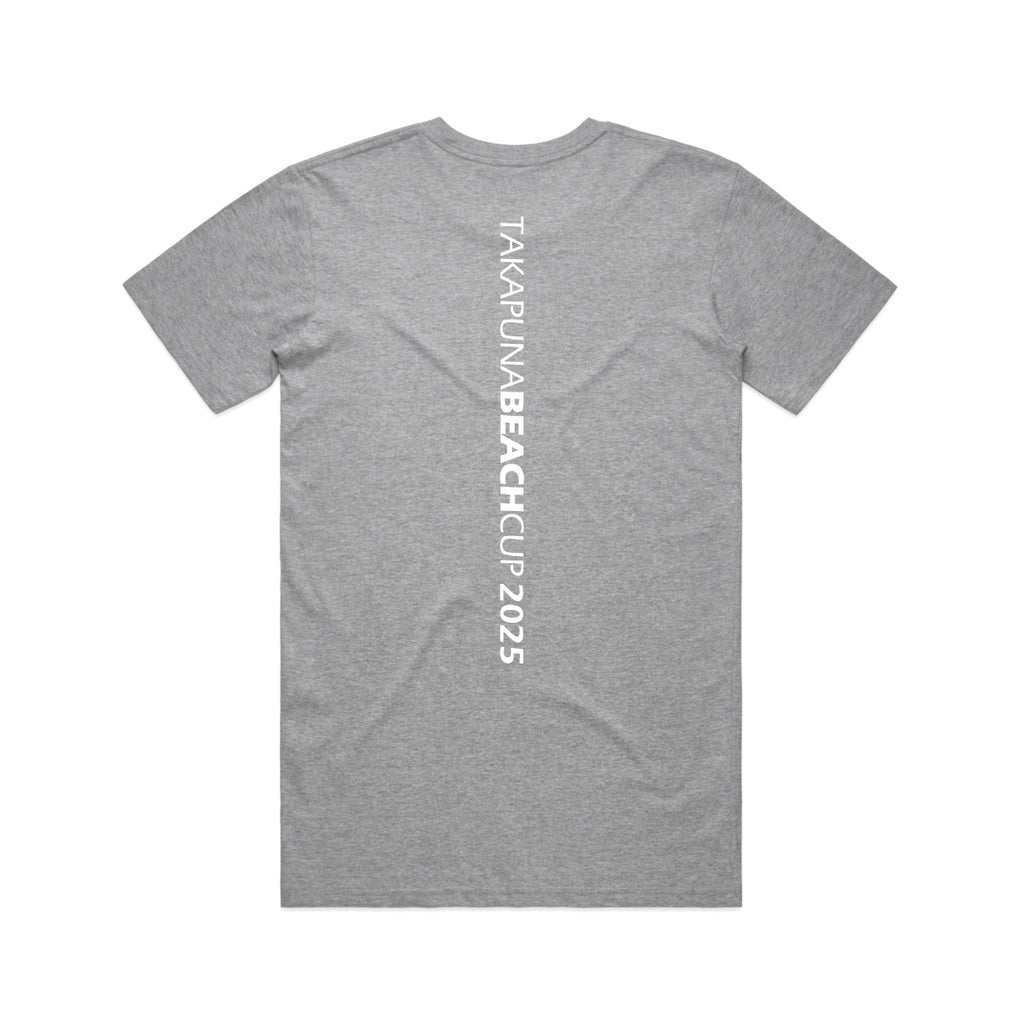 2025 Takapuna Cup Tee - Grey Marle