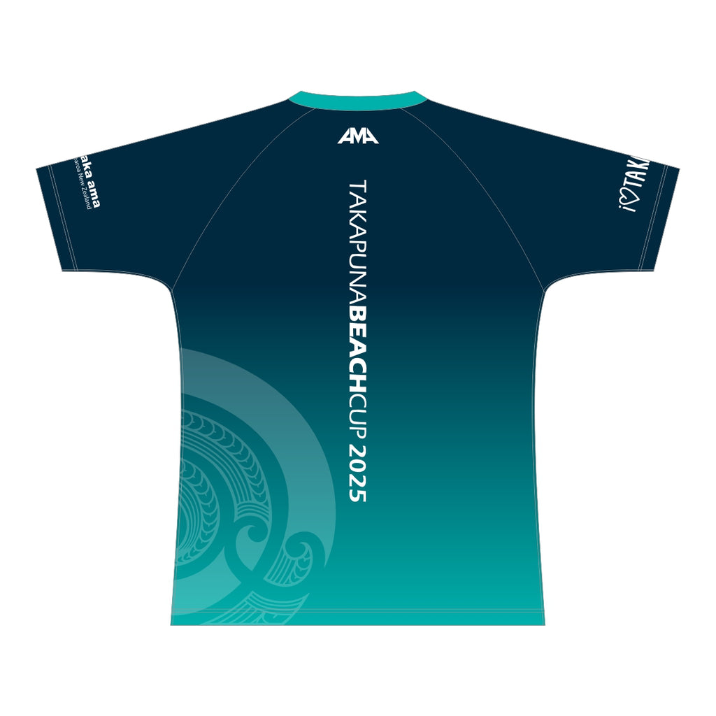 2025 Takapuna Cup - Sublimated Ladies Tee - Navy