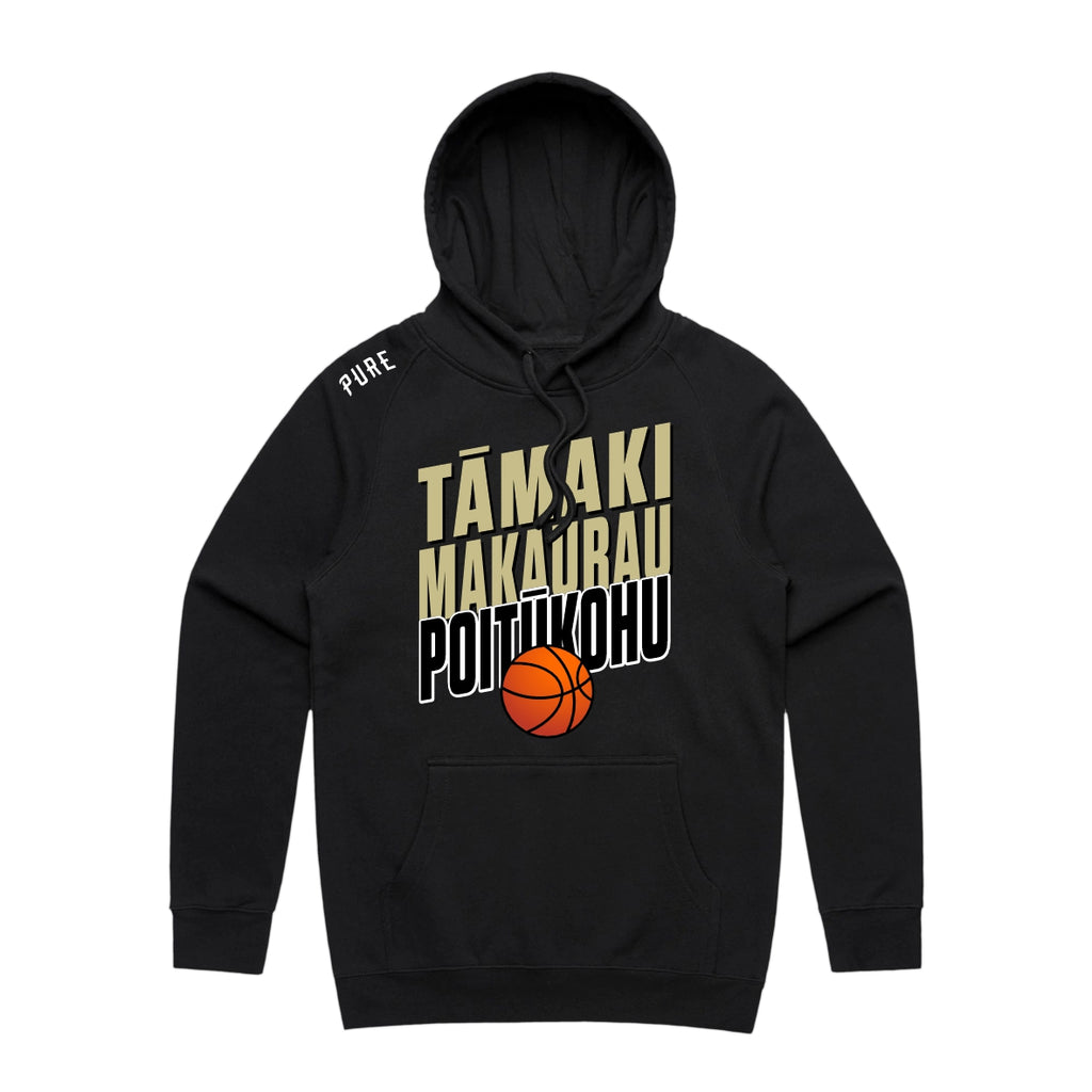 Tāmaki Makaurau Poitūkohu Hoodie - Black