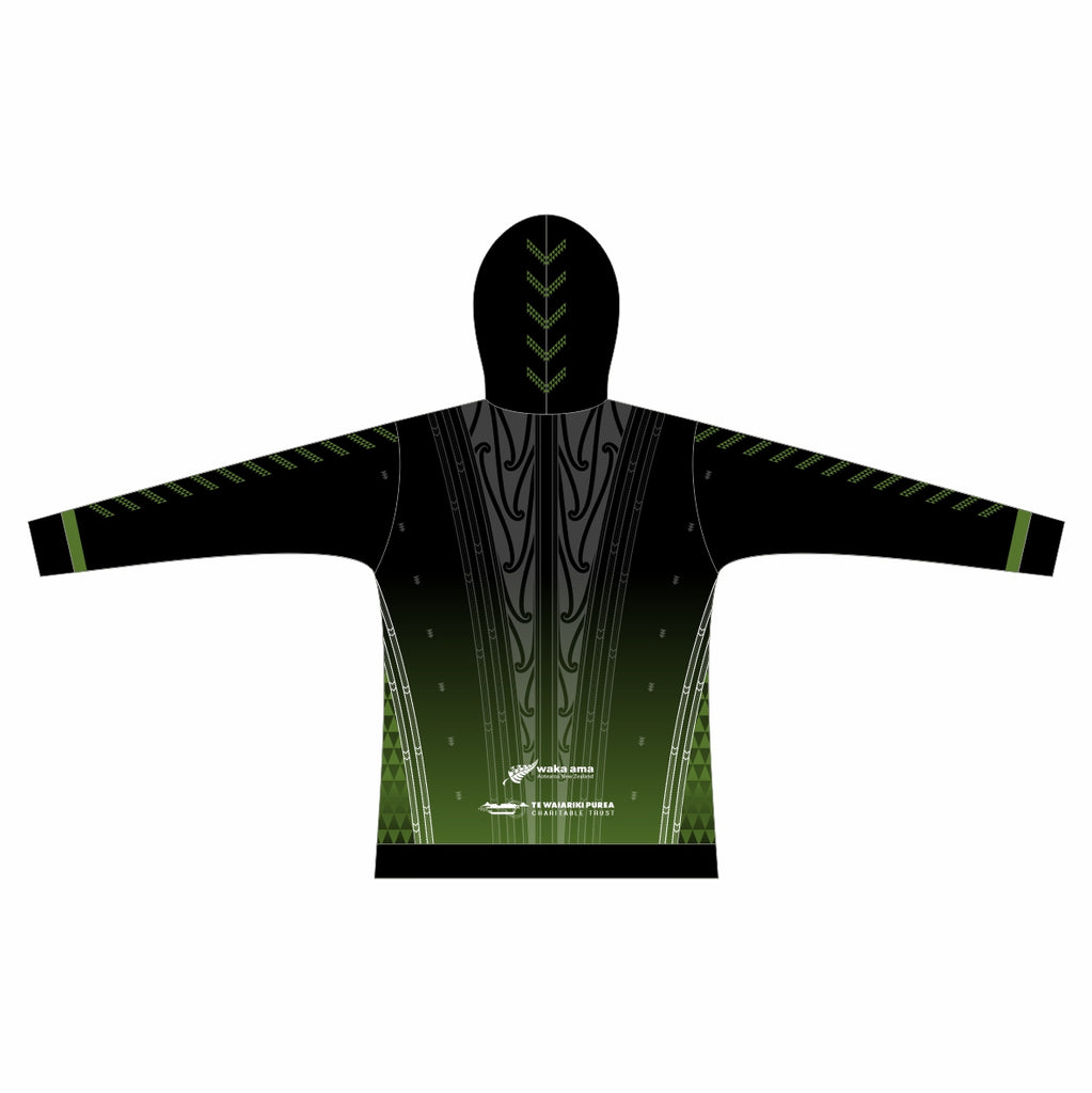 2025 Waka Ama Secondary School Nationals - Sublimated Hoodie - Black