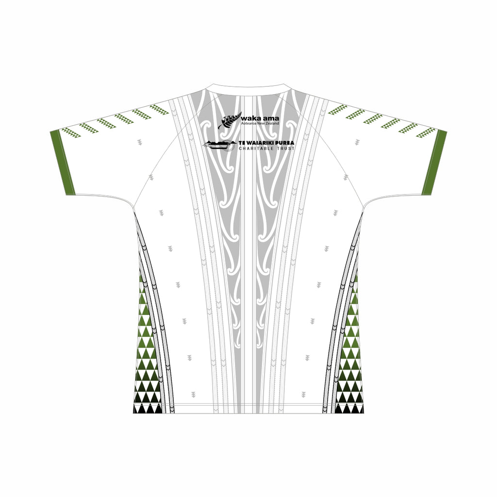 2025 Waka Ama Secondary School Nationals - Sublimated Tee - White