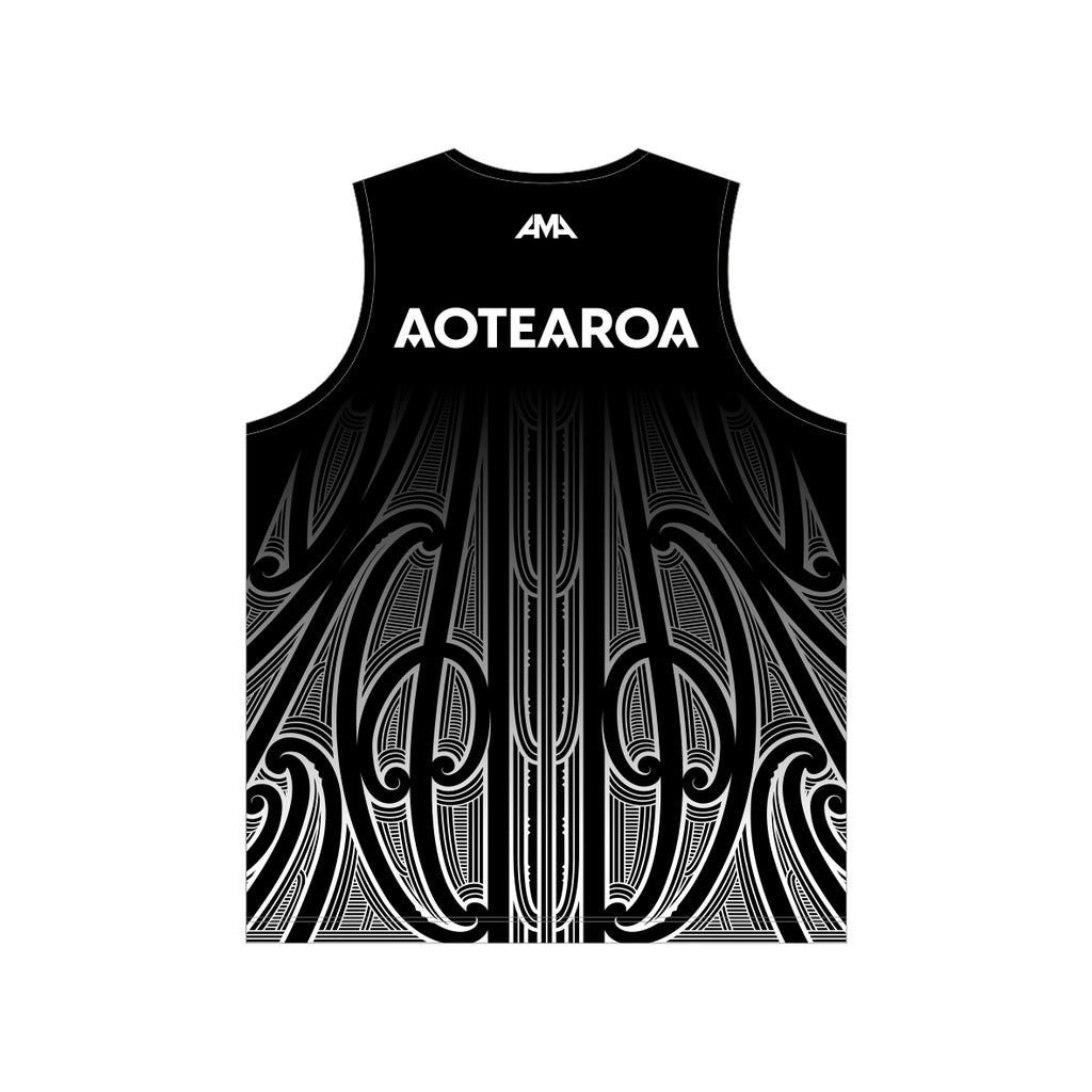 2025 IVF World Distance Champs - Dry Fit Singlet - Black