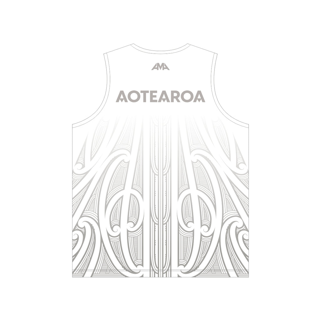 2025 IVF World Distance Champs - Dry Fit Singlet - White