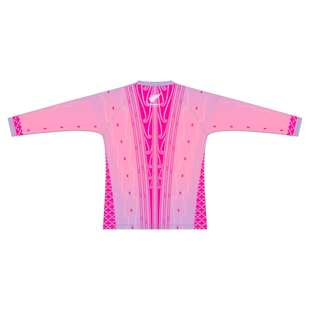 2026 Waka Ama Sprint Nationals - Sublimated LS Tee - Pink