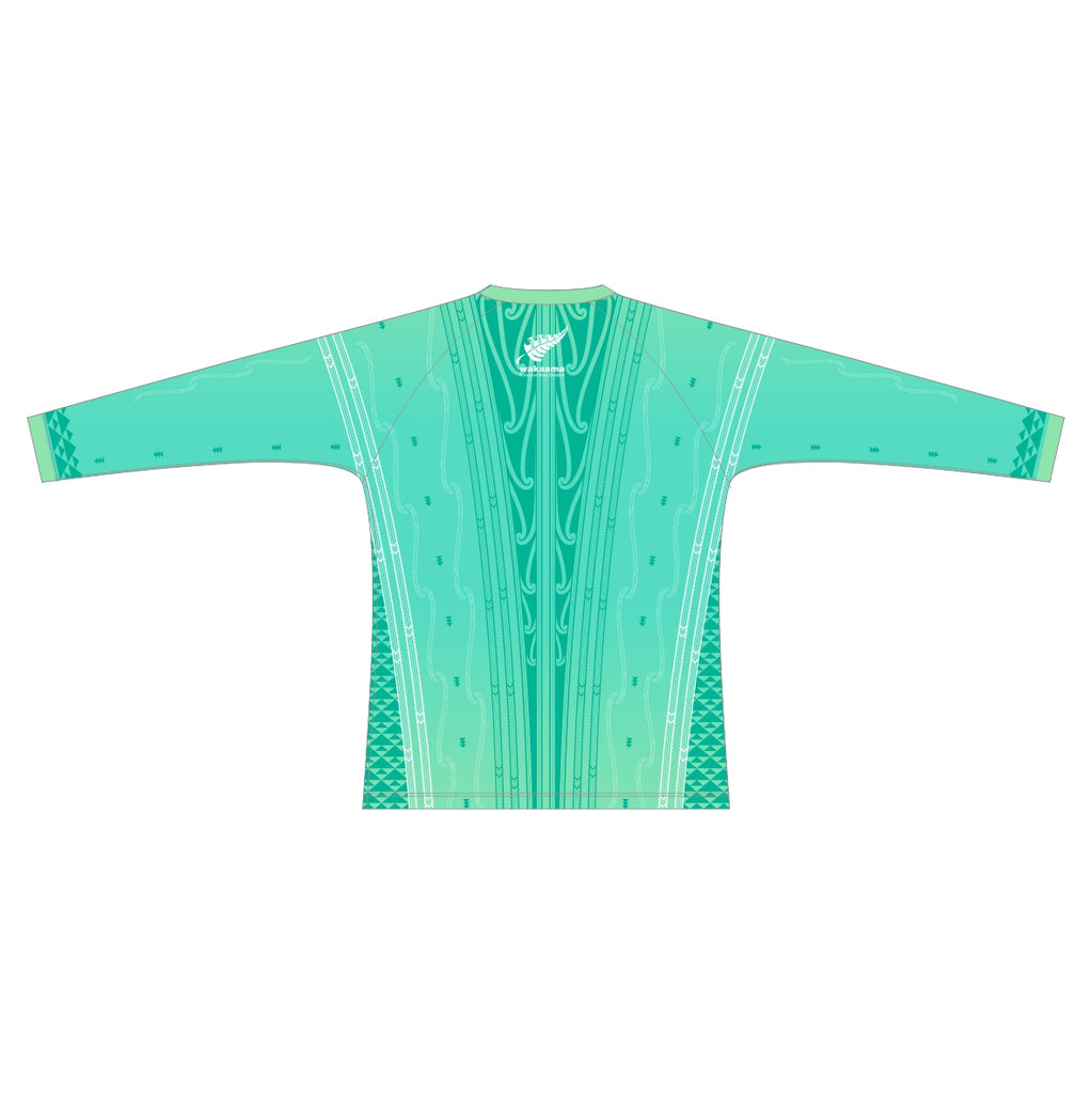 2026 Waka Ama Sprint Nationals - Sublimated LS Tee - Teal