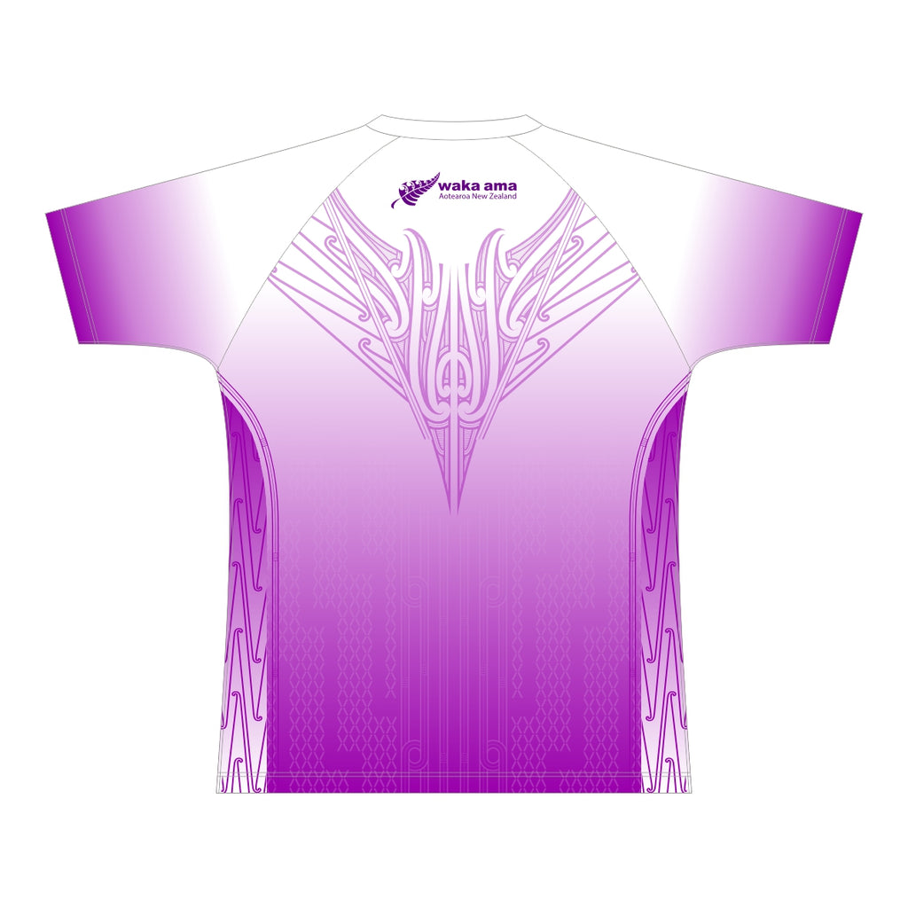 2025 Waka Ama Sprint Nationals - Sublimated Tee - Purple