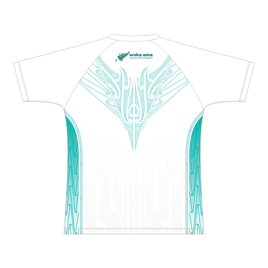 2025 Waka Ama Sprint Nationals - Sublimated Tee - White