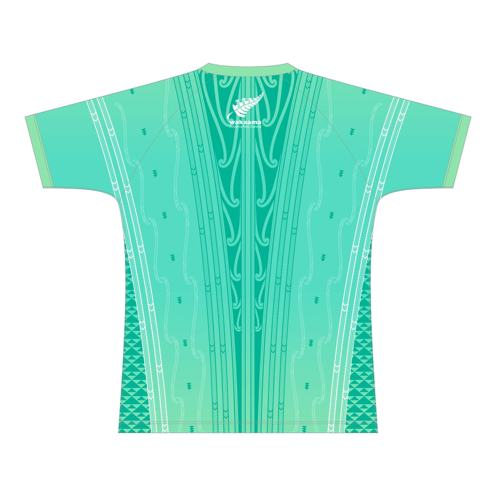 2026 Waka Ama Sprint Nationals - Sublimated Ladies Tee - Teal
