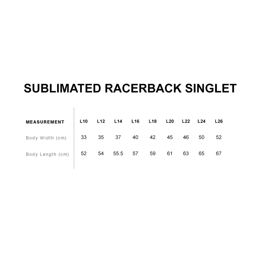 2026 Waka Ama Sprint Nationals - Sublimated Ladies Racerback - White