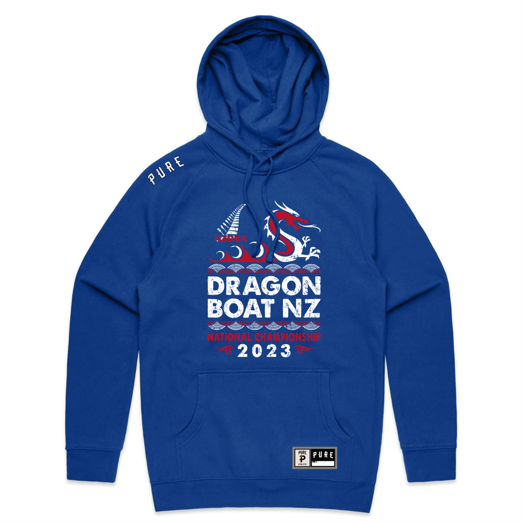 Dragon Boat NZ Nationals Hoodie - Royal Blue