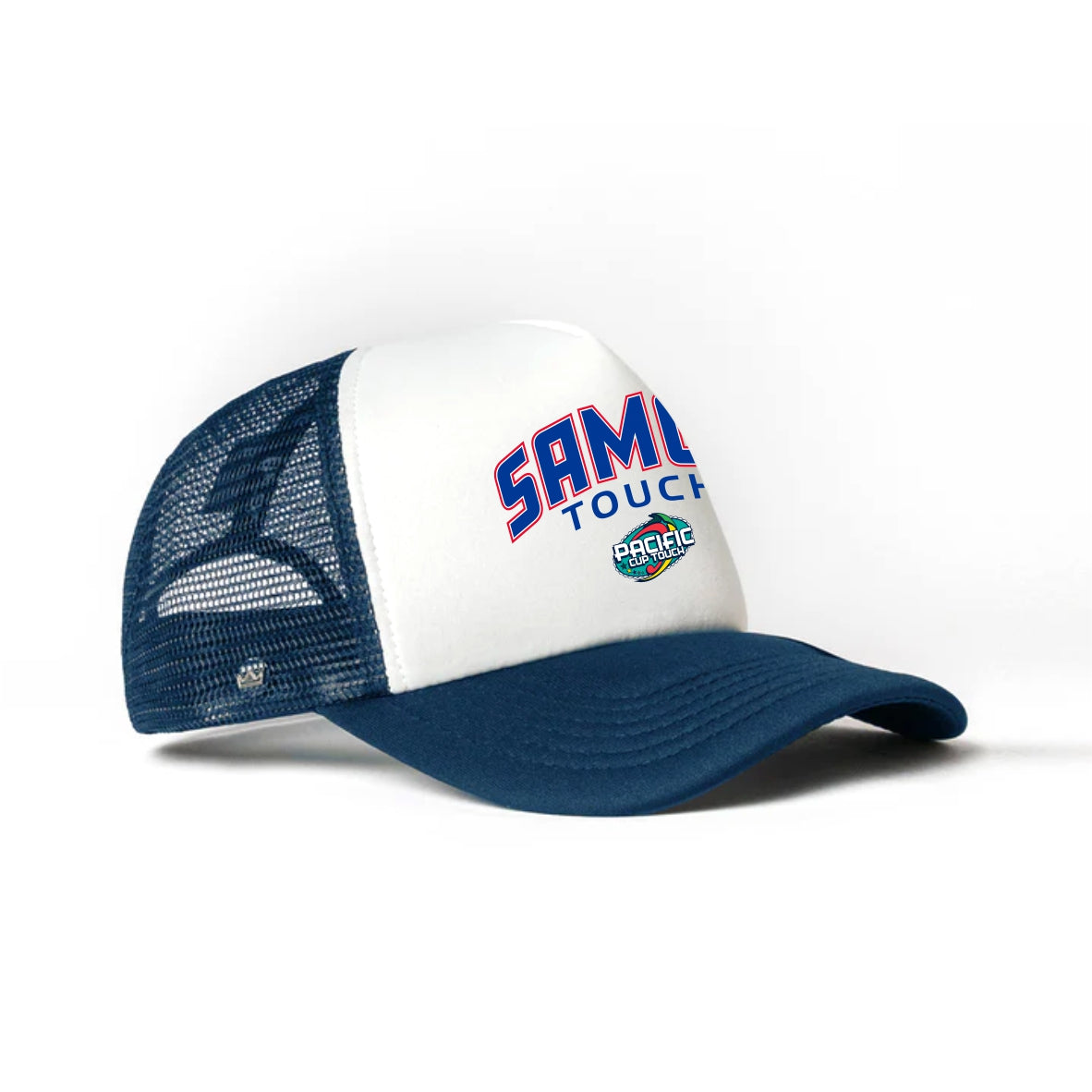 Samoa Rugby Cap Samoa Touch | Trucker Cap | Navy / White | Pure Athletic NZ