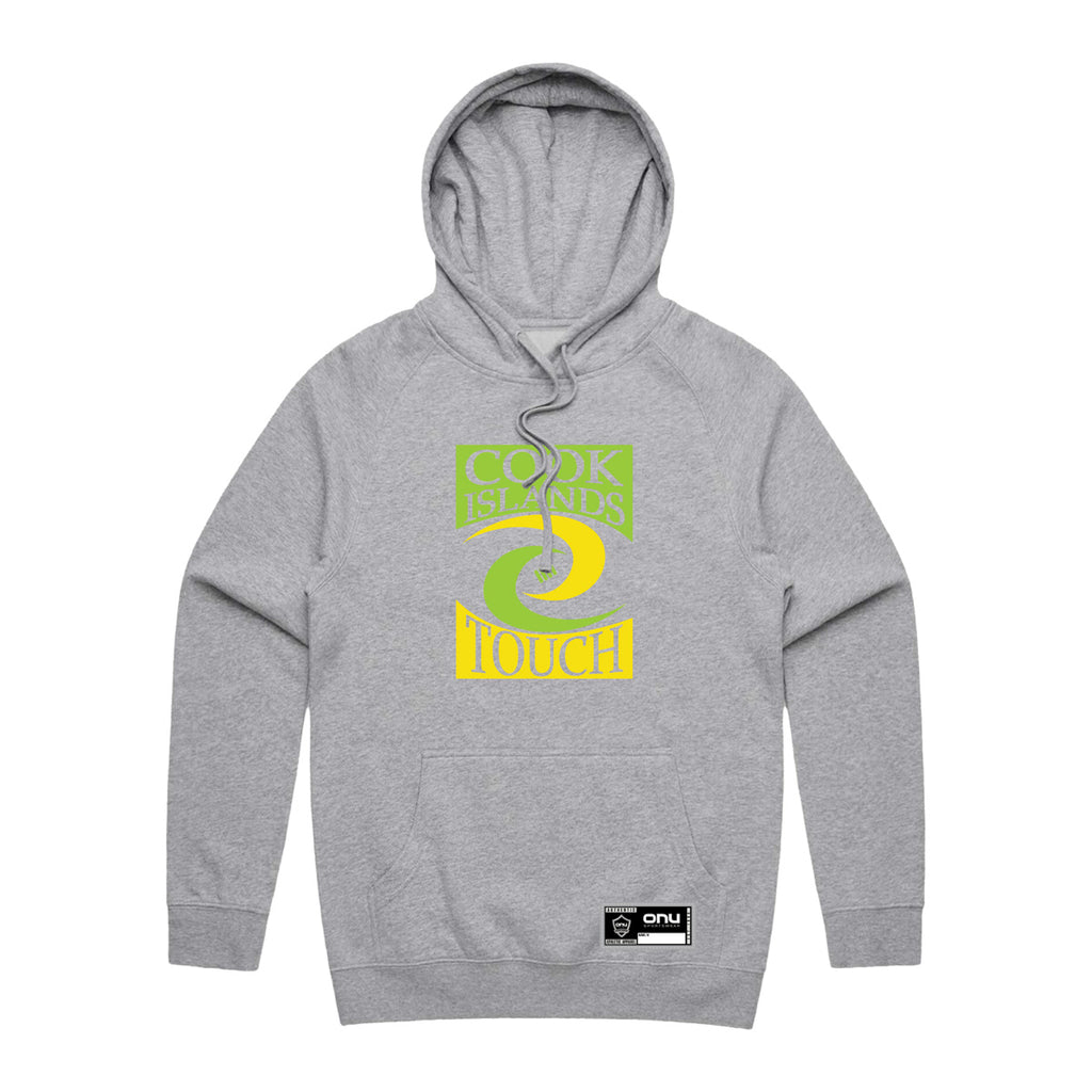 Cook Islands Touch Hoodie - Grey Marle