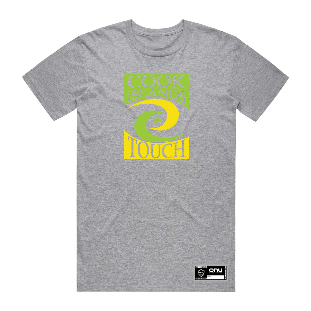 Cook Islands Touch Tee - Grey Marle