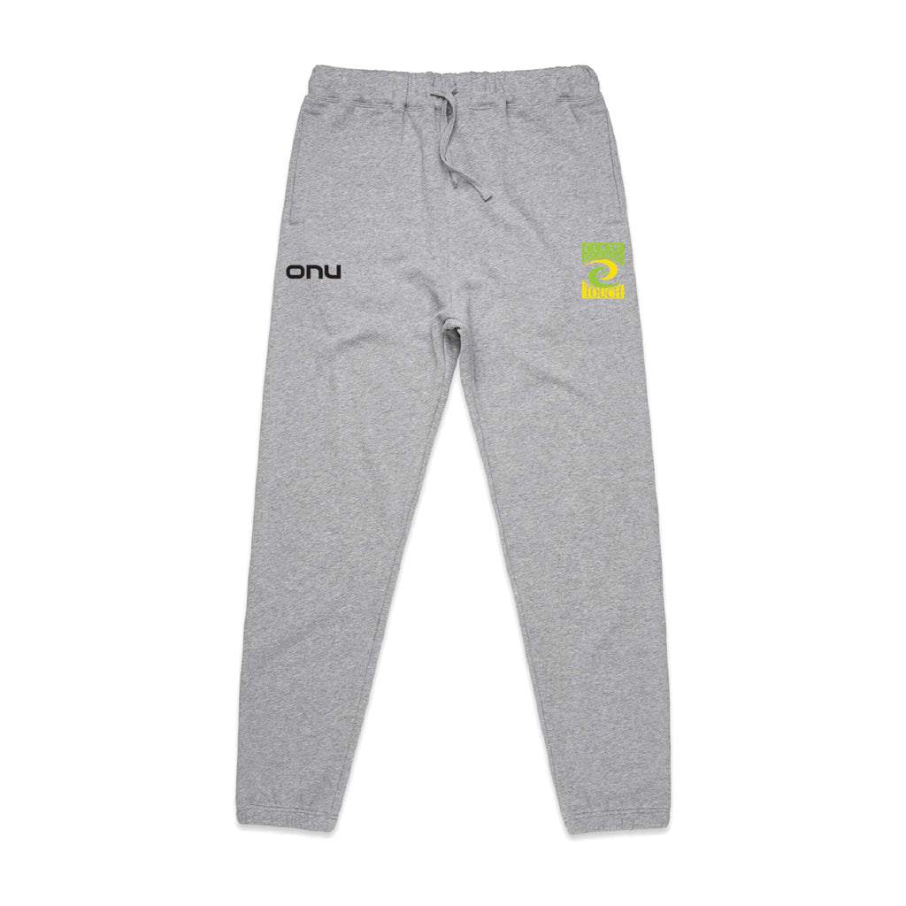 Cook Islands Touch Track Pants - Grey Marle
