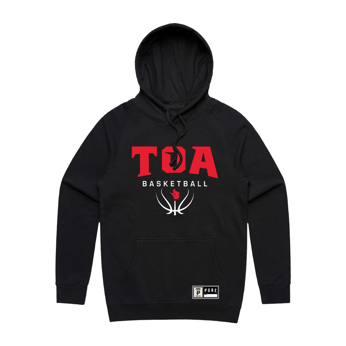 Ngati Toa Basketball Kids & Youth Hoodie - Black | Pure Athletic NZ