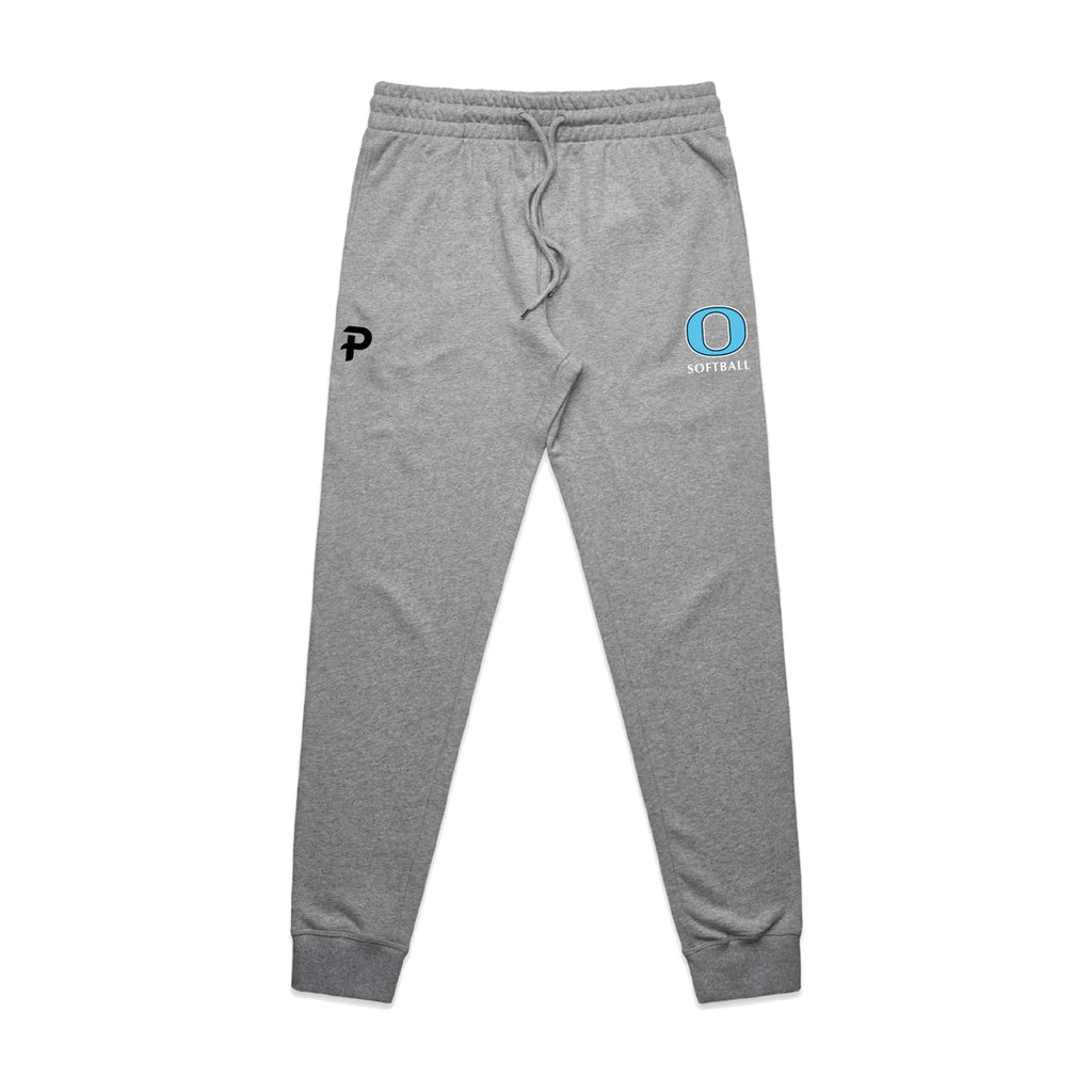 Otahuhu Softball Track Pants - Grey Marle