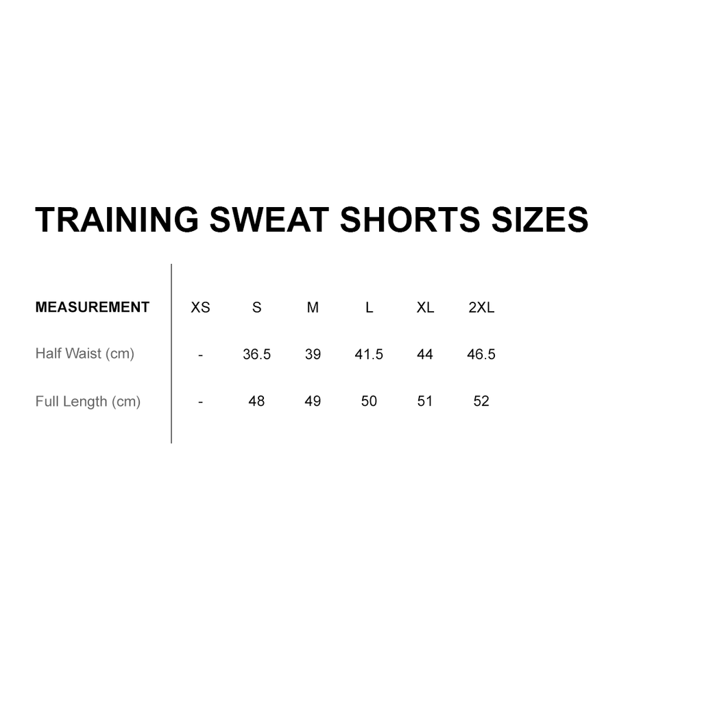 Waikato Softball Sweat Shorts - Black