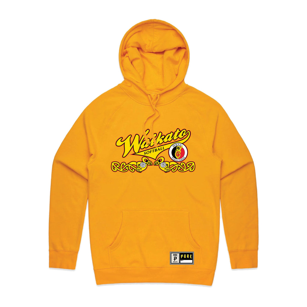 Waikato Softball Hoodie - Yellow