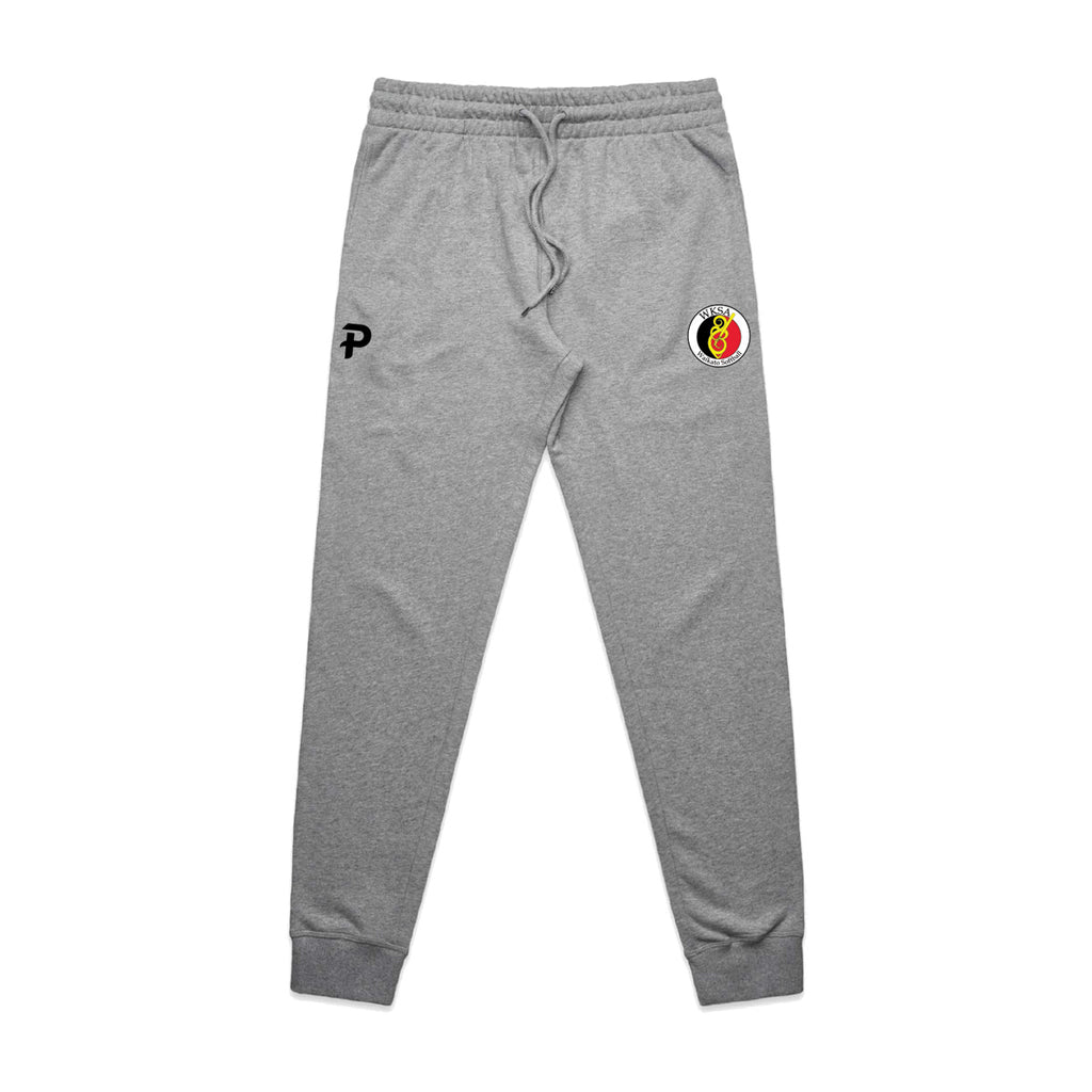 Waikato Softball Track Pants - Grey Marle